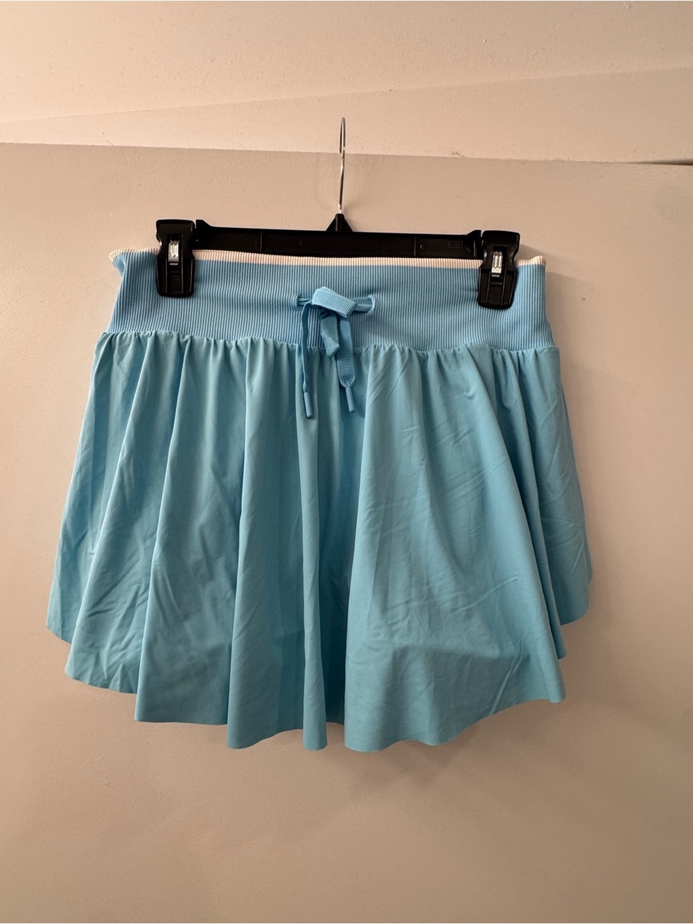 all in motion Light Blue Drawstring Flared Skort